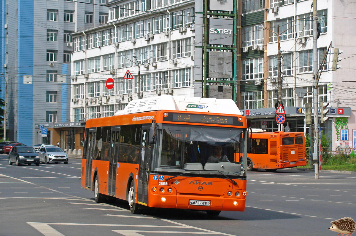 Nizhegorodskaya region, LiAZ-5292.67 (CNG) # 22552