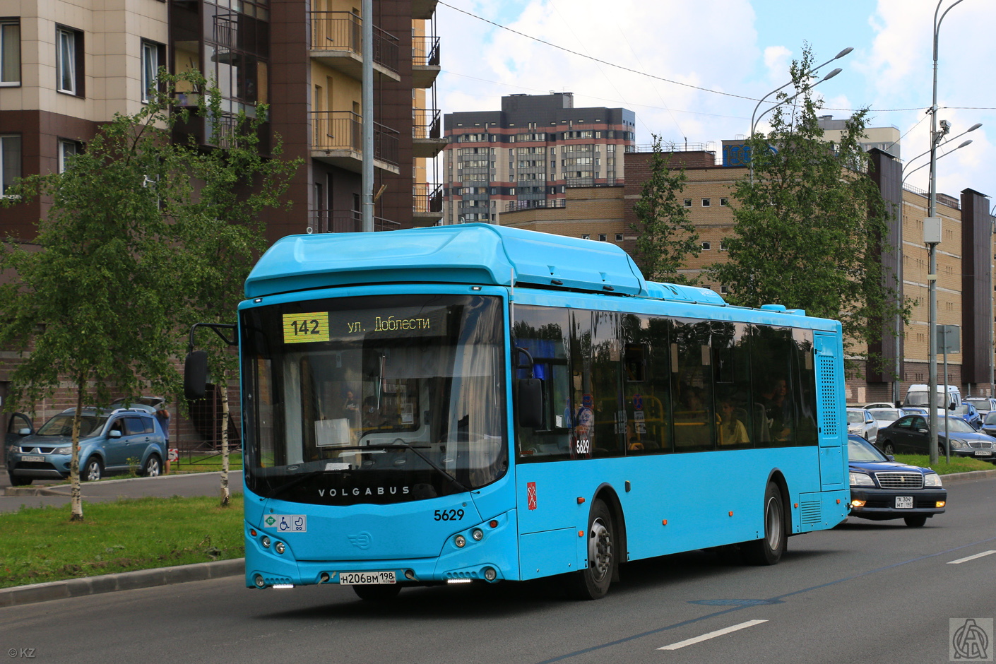 Санкт-Петербург, Volgabus-5270.G4 (CNG) № 5629