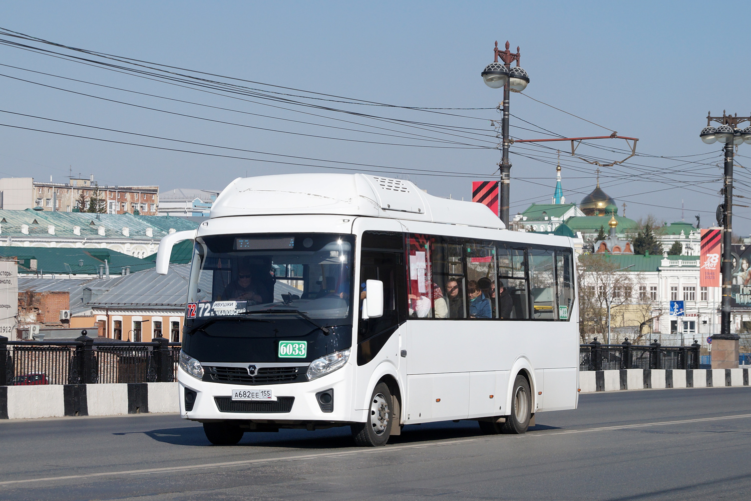 Omsk region, PAZ-320415-14 "Vector Next" # 6033