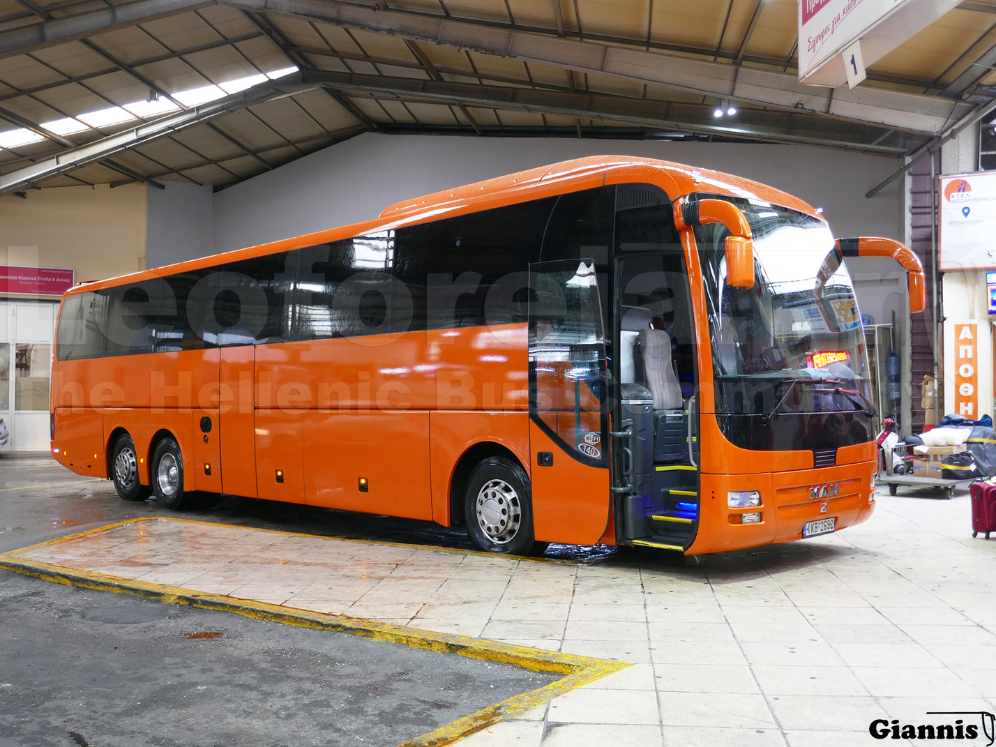 Греция, MAN R08 Lion's Coach L RHC**4 L № 140