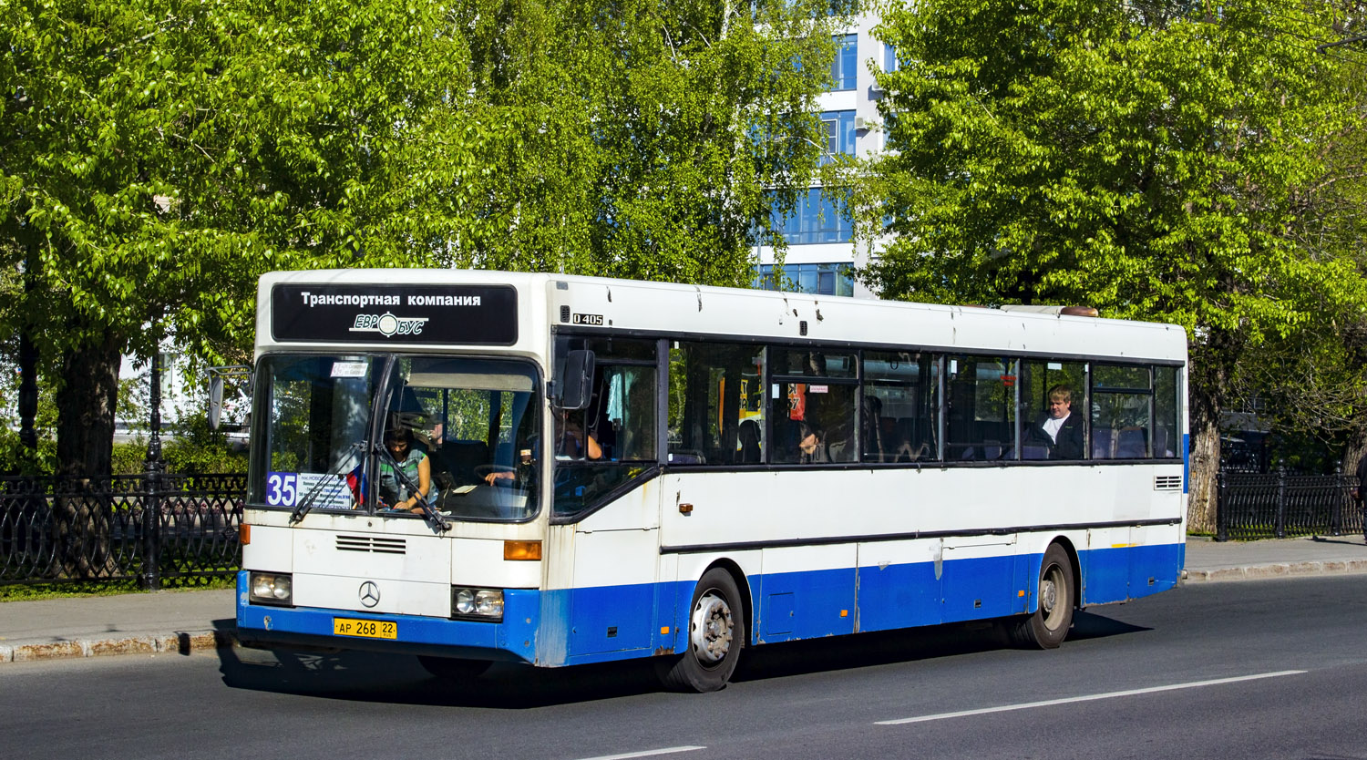 Алтайский край, Mercedes-Benz O405 № АР 268 22