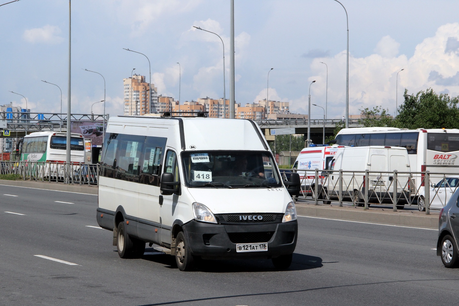 Санкт-Петербург, Росвэн-3265 (IVECO Daily 50С15) № В 121 АТ 178