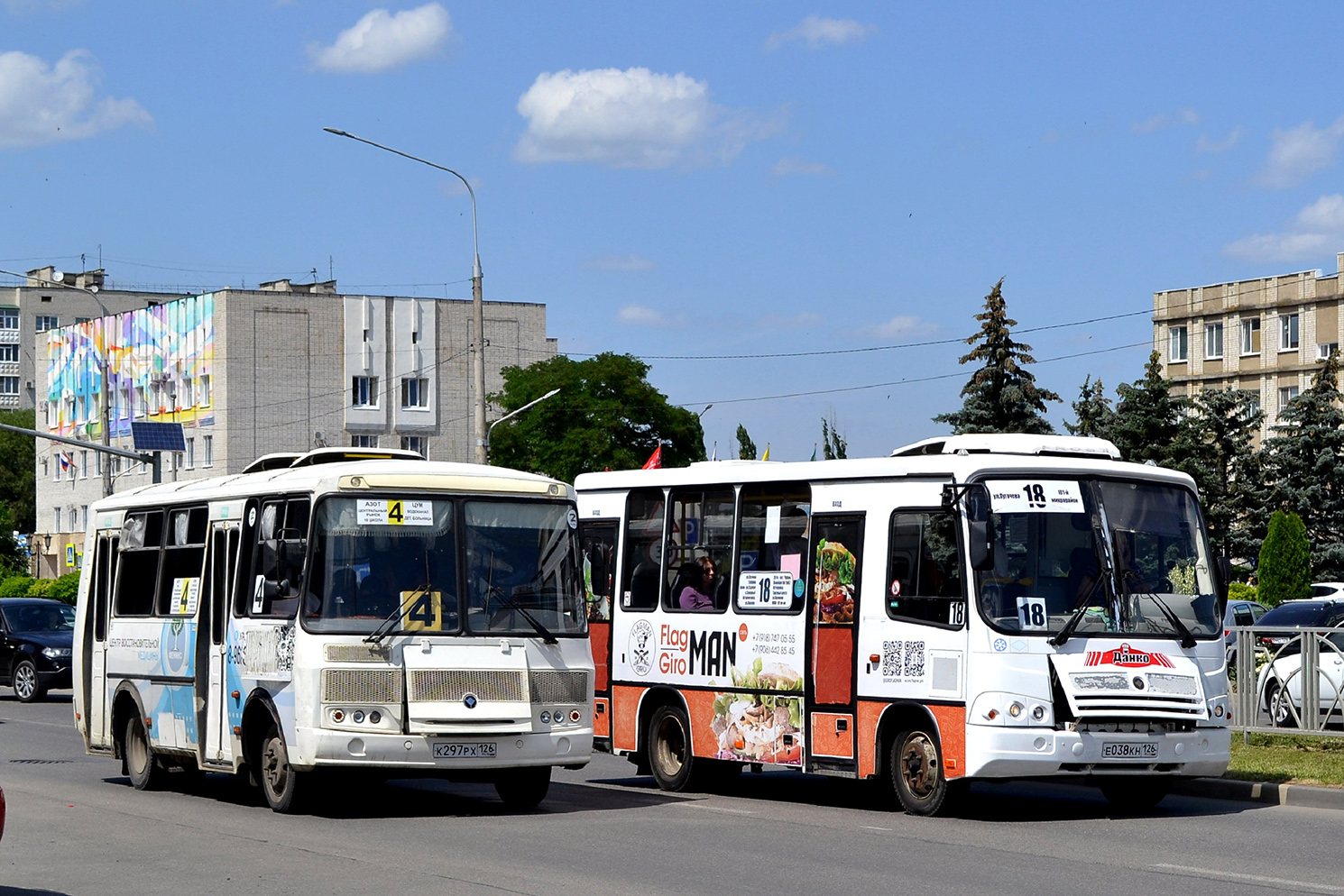 Ставропольский край, ПАЗ-32054 № К 297 РХ 126