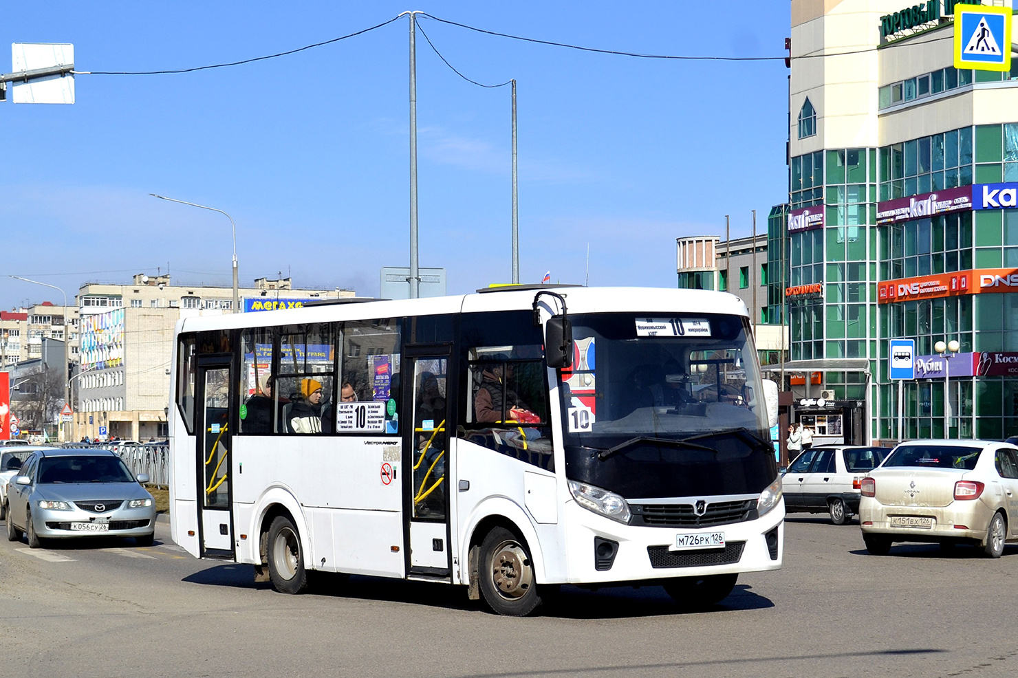 Stavropol region, PAZ-320405-04 "Vector Next" № М 726 РК 126