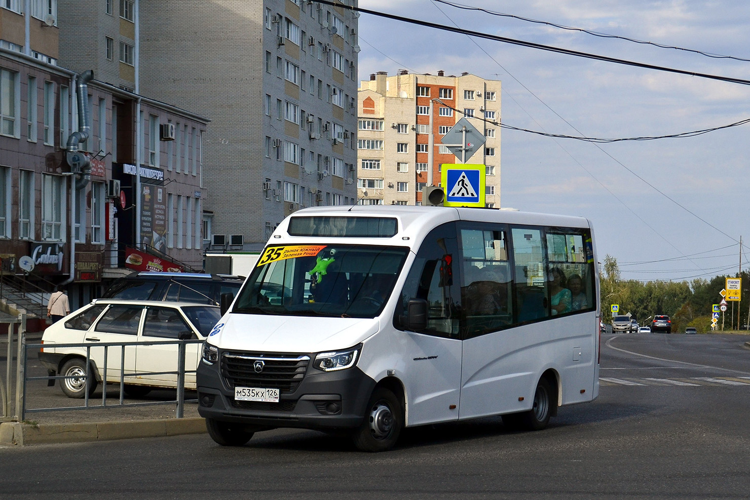 Ставропольский край, ГАЗ-A68R52 City № М 535 КХ 126