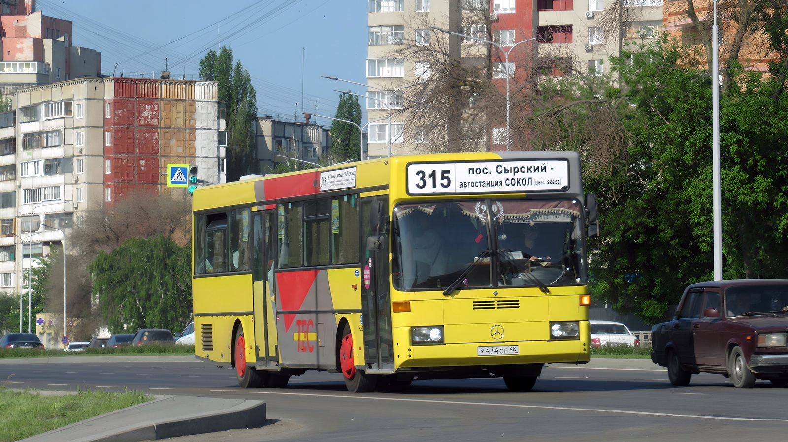 Липецкая область, Mercedes-Benz O405 № У 474 СЕ 48