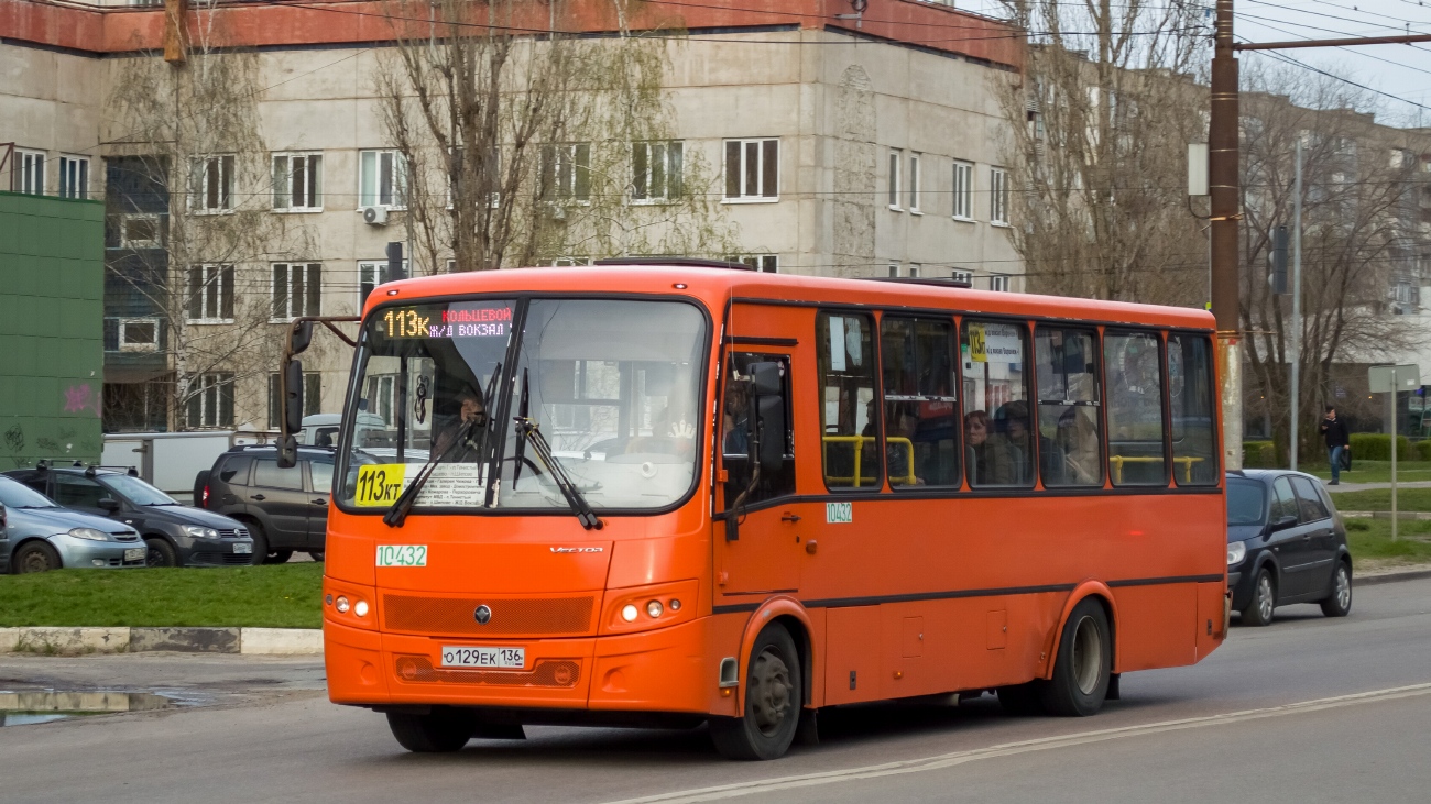 Воронежская область, ПАЗ-320414-05 "Вектор" (1-2) № 10432