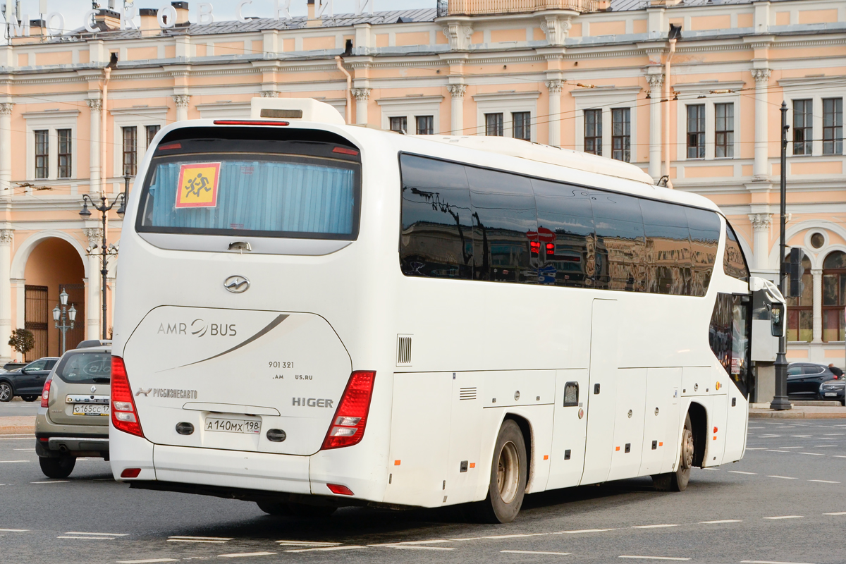 Санкт-Петербург, Higer KLQ6122B № А 140 МХ 198