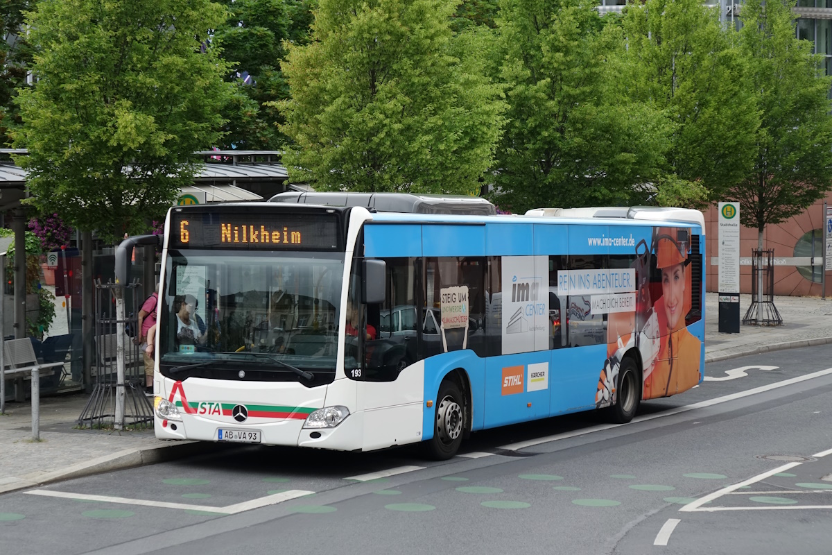 Бавария, Mercedes-Benz Citaro C2 № 193