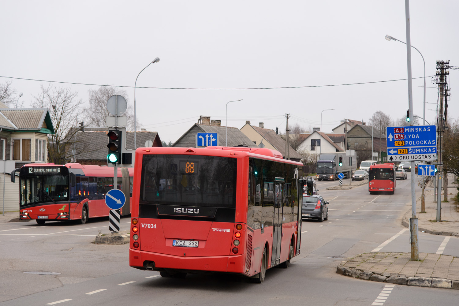 Litauen, Anadolu Isuzu Citibus (Yeni) Nr. V7034