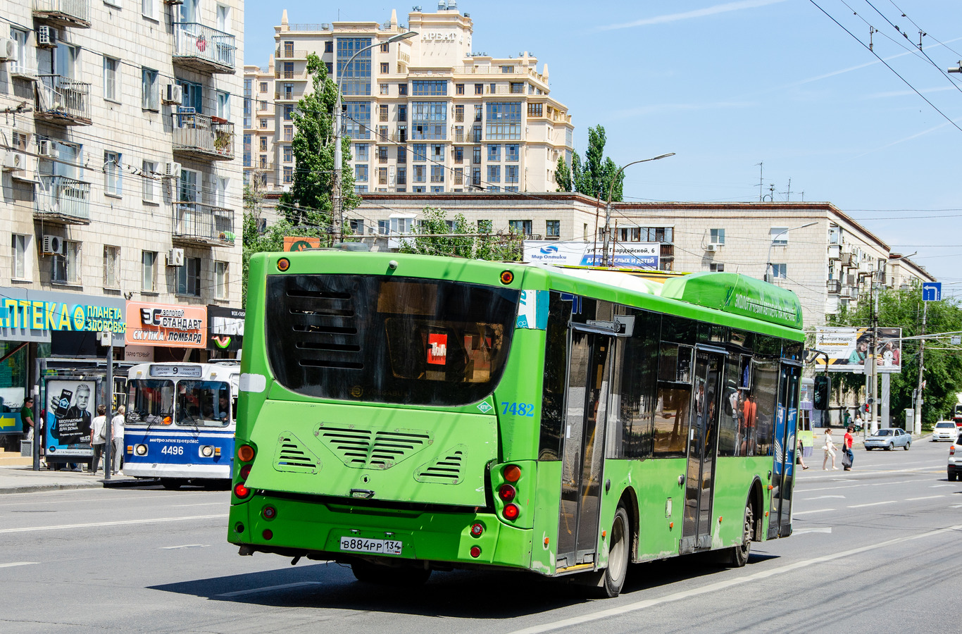 Волгоградская область, Volgabus-5270.G2 (CNG) № 7482