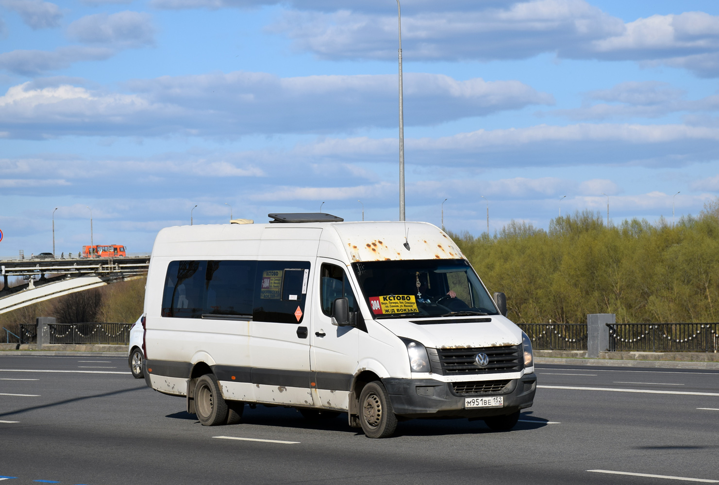 Нижегородская область, Луидор-22370D (Volkswagen Crafter) № М 951 ВЕ 152