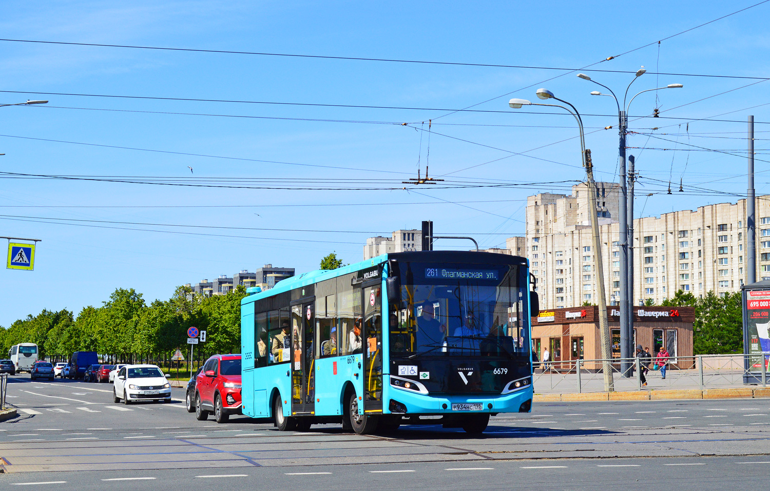 Sankt Peterburgas, Volgabus-4298.G4 (LNG) Nr. 6679