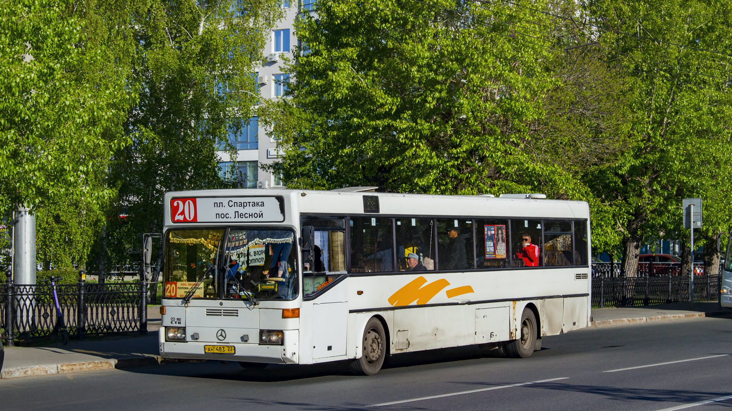 Алтайский край, Mercedes-Benz O405 № АН 483 22