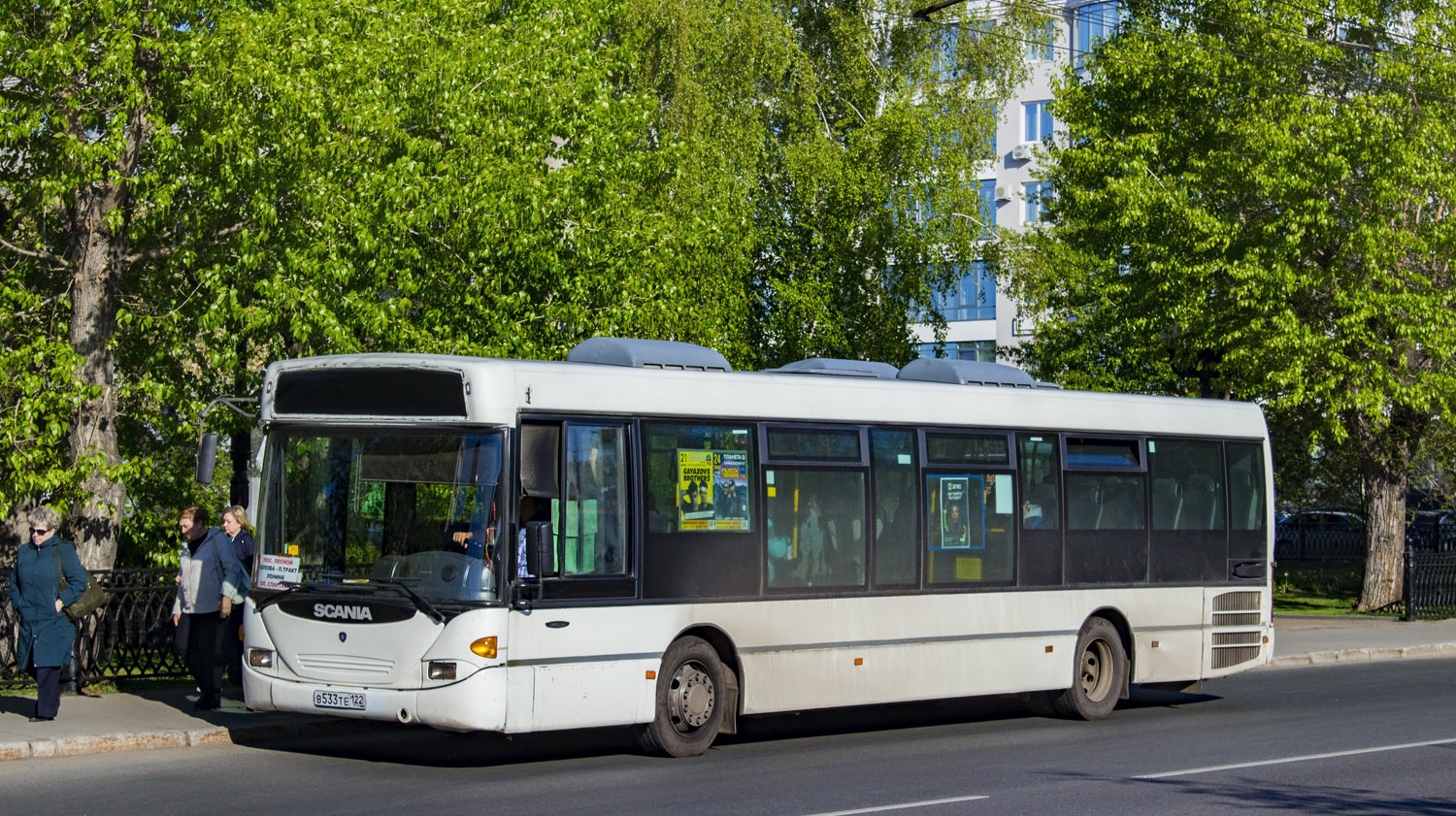 Алтайский край, Scania OmniLink I (Скания-Питер) № В 533 ТЕ 122