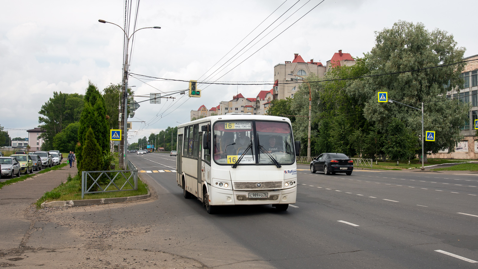 Ярославская область, ПАЗ-320414-04 "Вектор" (1-2) № С 989 РО 76