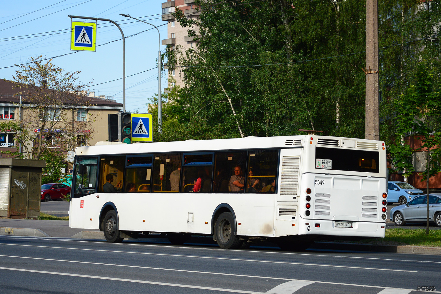 Санкт-Петербург, ЛиАЗ-5292.60 № 5549