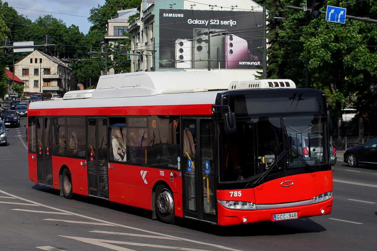 Литва, Solaris Urbino III 12 CNG № 785