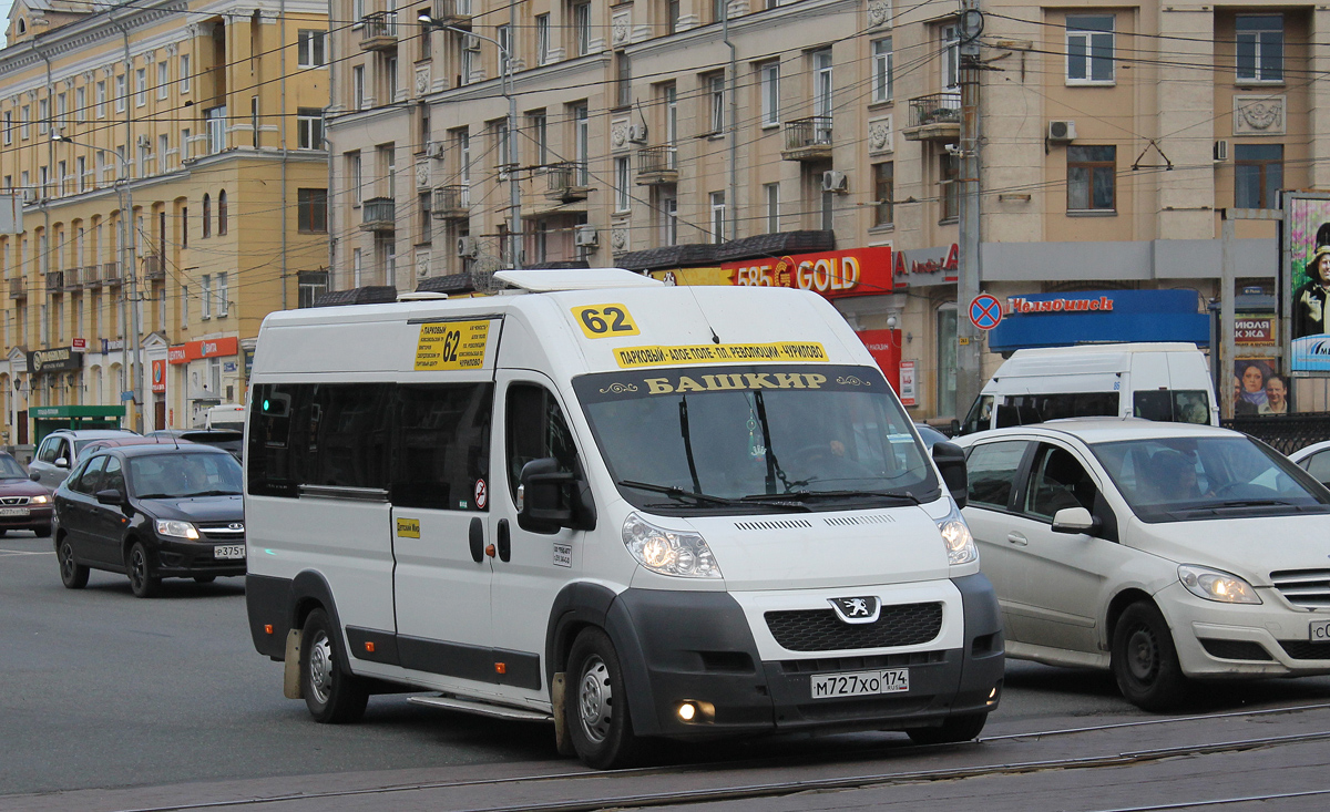 Челябинская область, Нижегородец-2227SK (Peugeot Boxer) № М 727 ХО 174