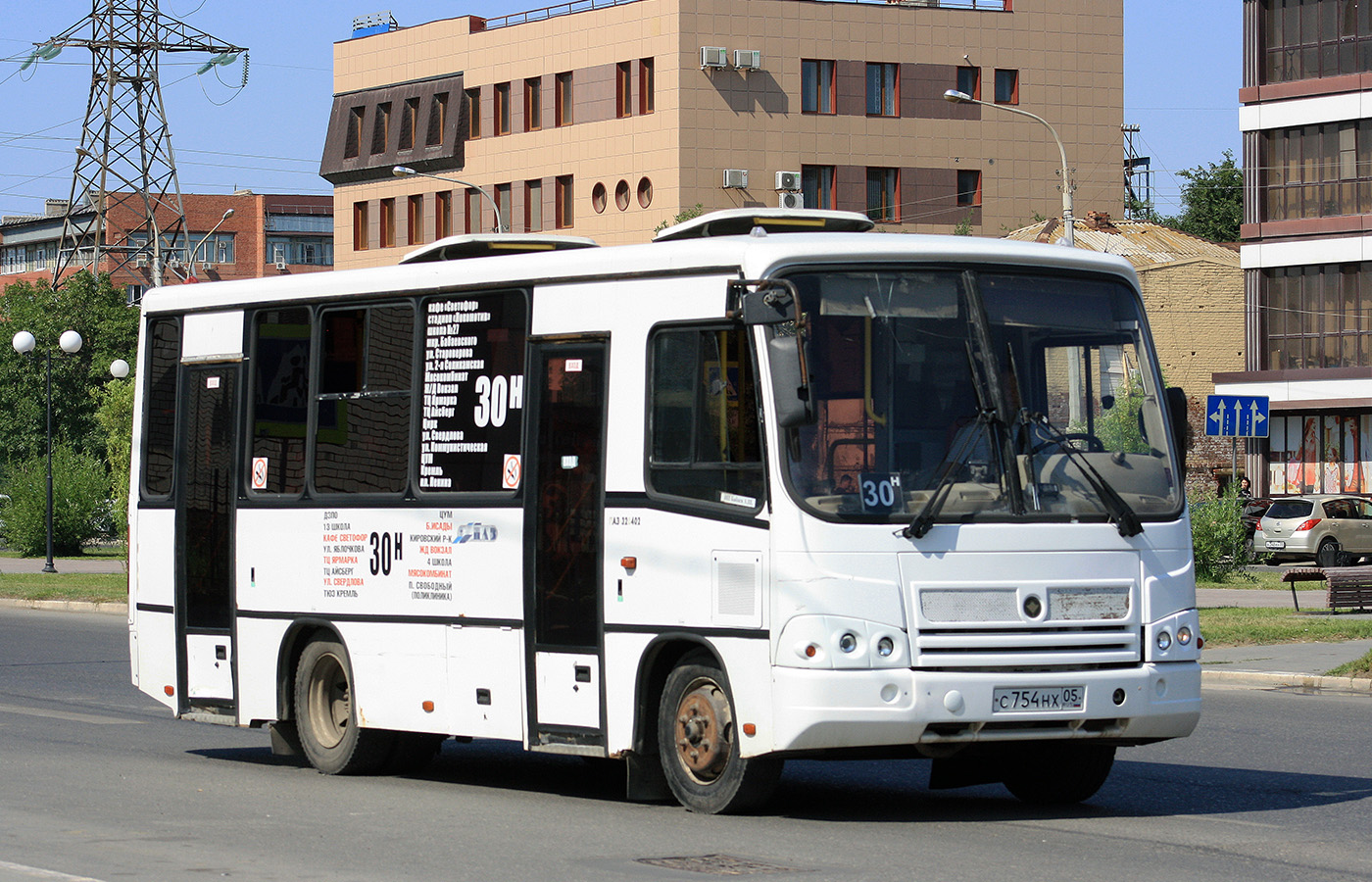 Астраханская область, ПАЗ-320402-05 № С 754 НХ 05