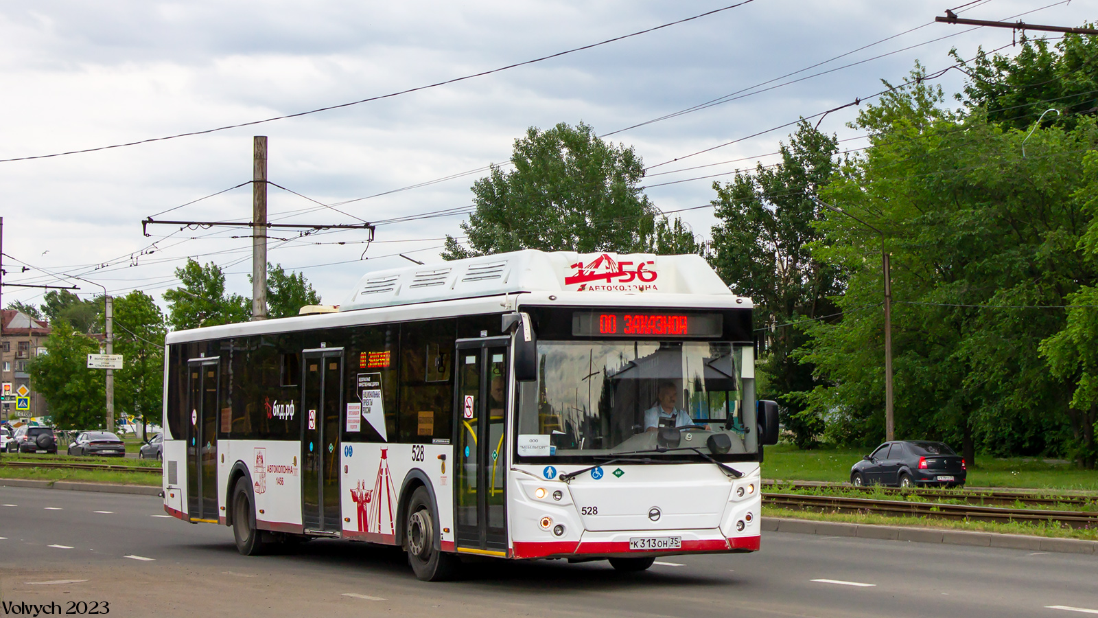 Вологодская область, ЛиАЗ-5292.67 (CNG) № 0528