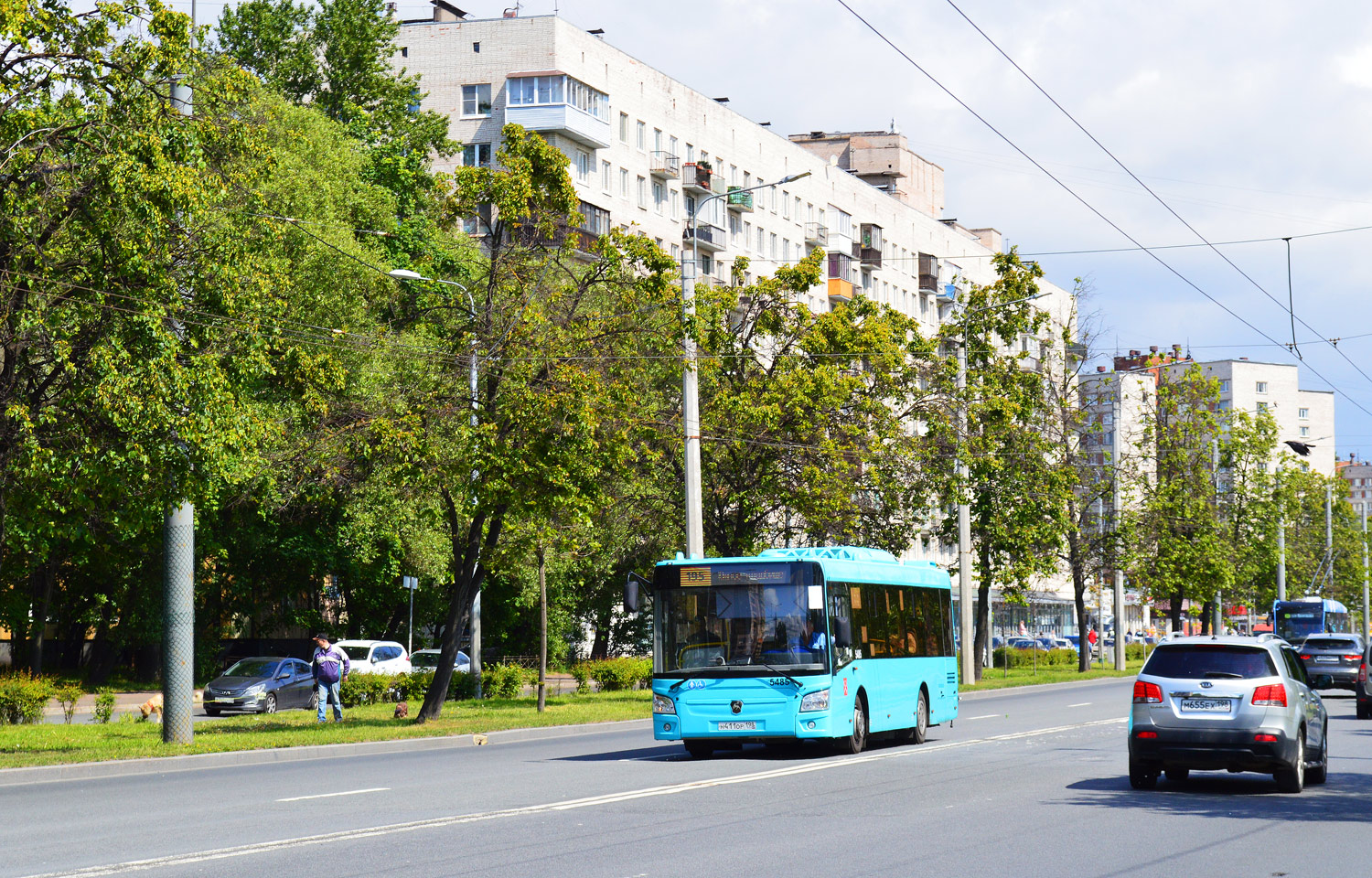 Санкт-Петербург, ЛиАЗ-4292.60 (1-2-1) № 5485