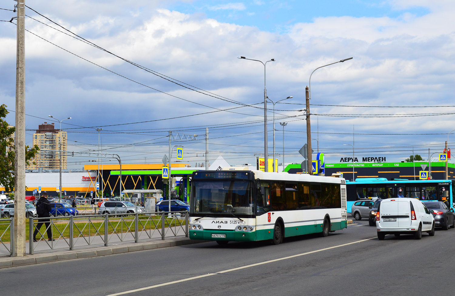 Санкт-Петербург, ЛиАЗ-5292.60 № 5125