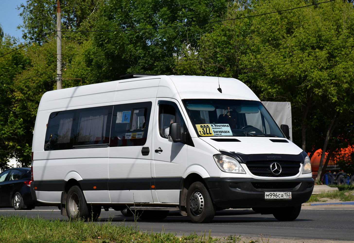 Нижегородская область, Луидор-22360C (MB Sprinter) № М 996 СА 152