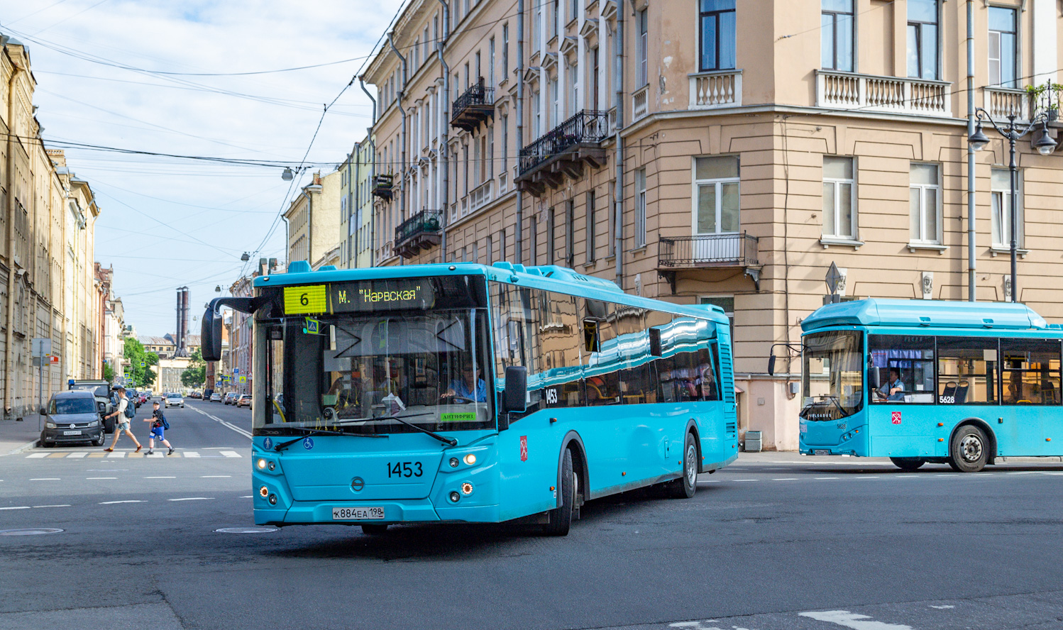 Санкт-Петербург, ЛиАЗ-5292.65 № 1453