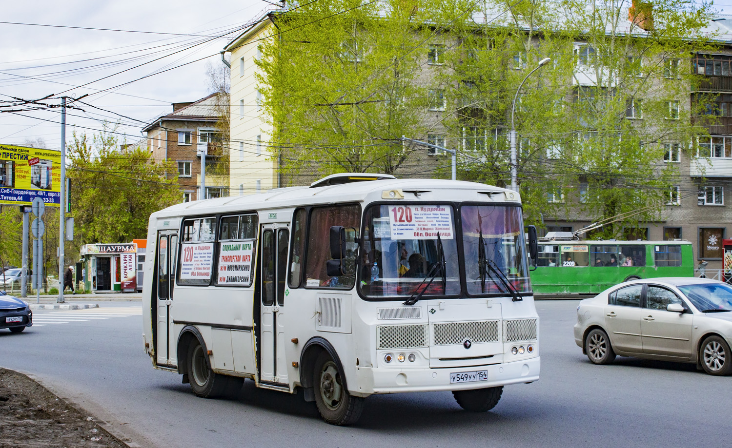 Новосибирская область, ПАЗ-32054 № У 549 УУ 154