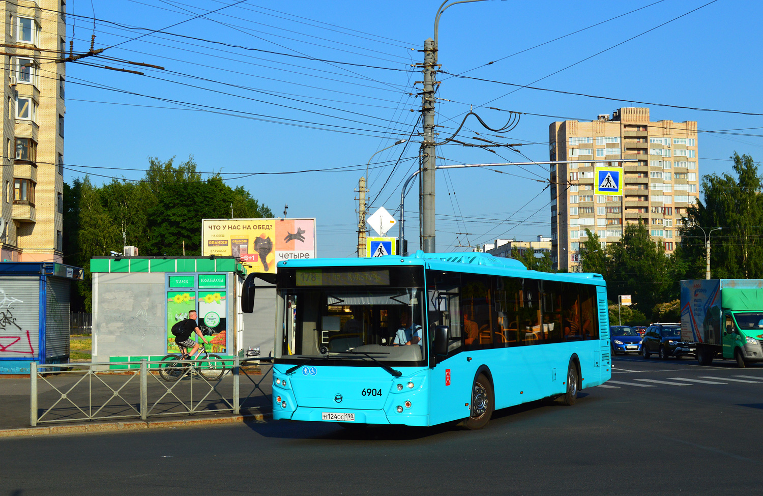 Санкт-Петербург, ЛиАЗ-5292.65 № 6904