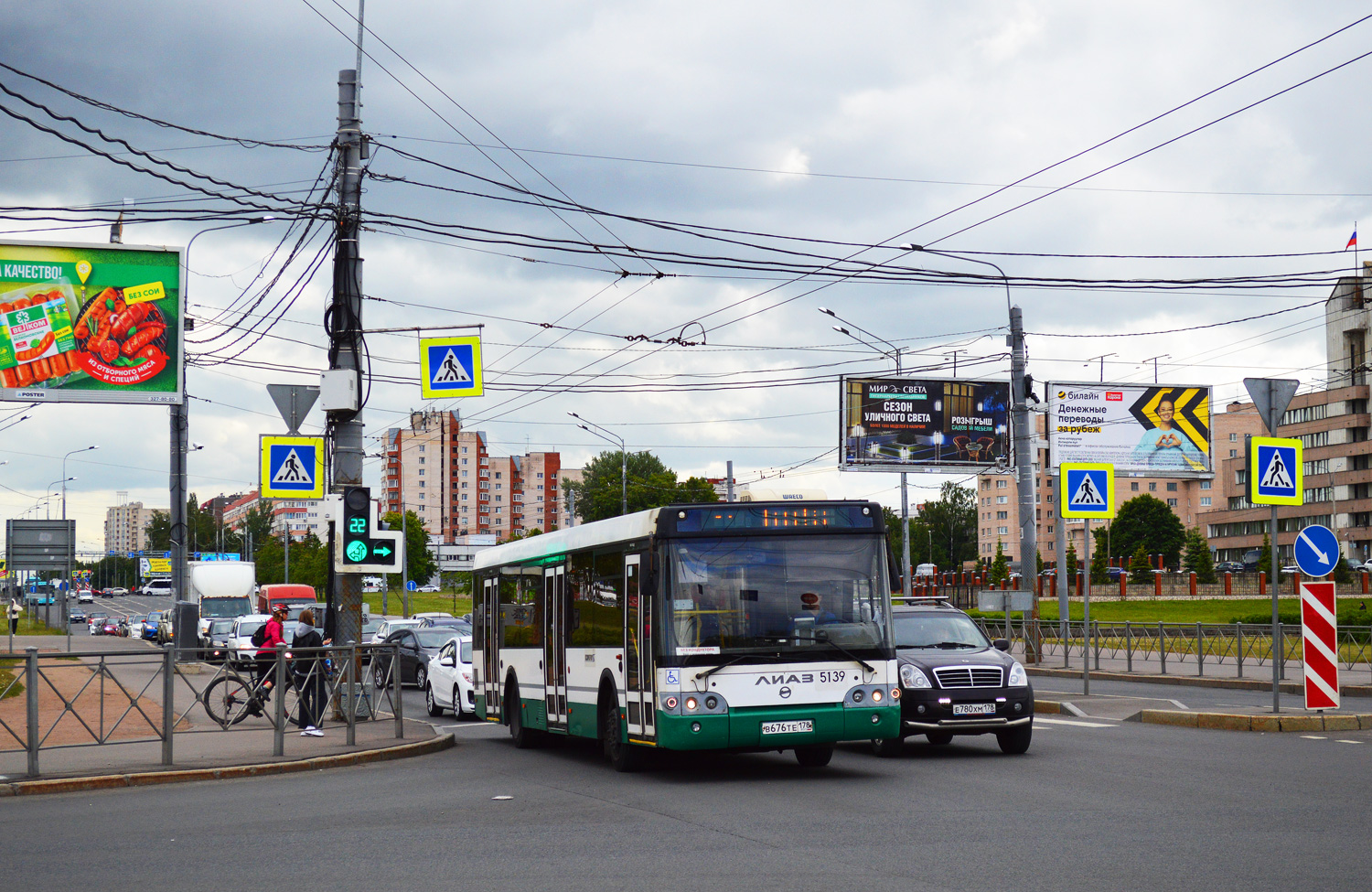 Санкт-Петербург, ЛиАЗ-5292.60 № 5139