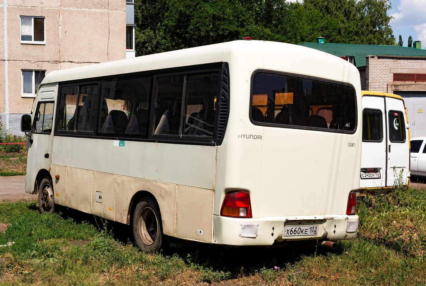 Башкортостан, Hyundai County SWB (группа ТагАЗ) № Х 660 КЕ 102