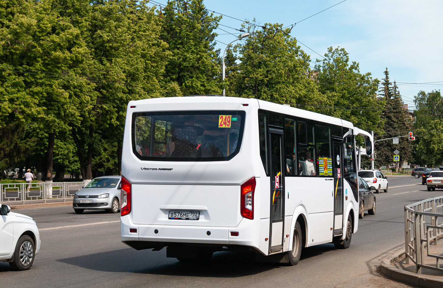 Башкортостан, ПАЗ-320405-04 "Vector Next" № В 576 МЕ 702