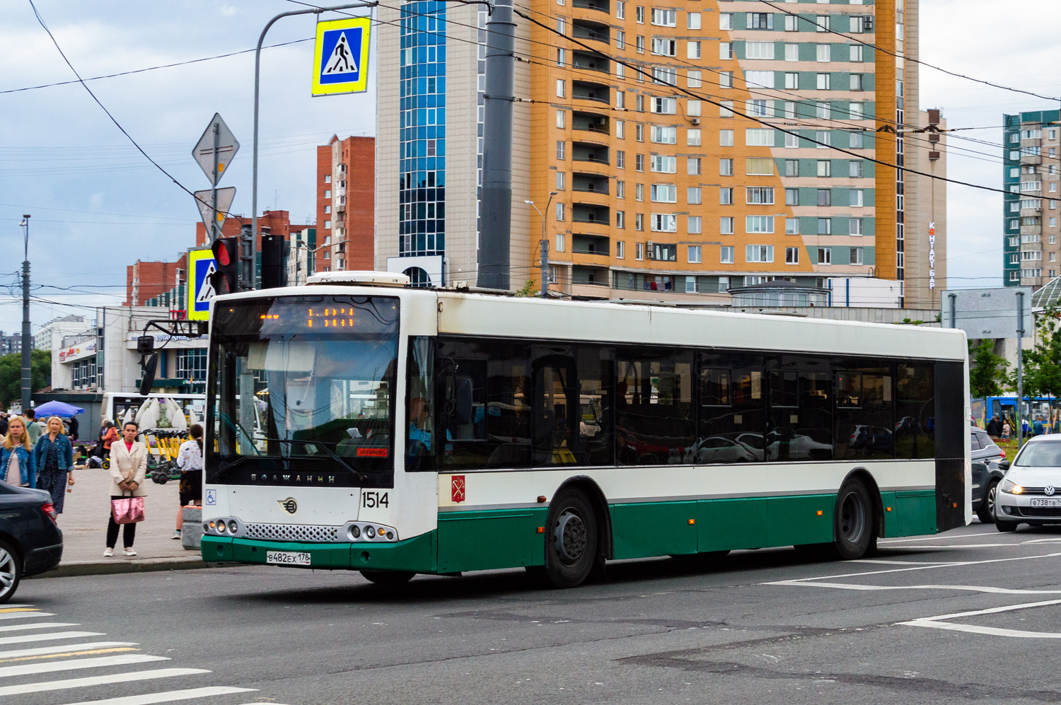 Санкт-Петербург, Волжанин-5270-20-06 "СитиРитм-12" № 1514