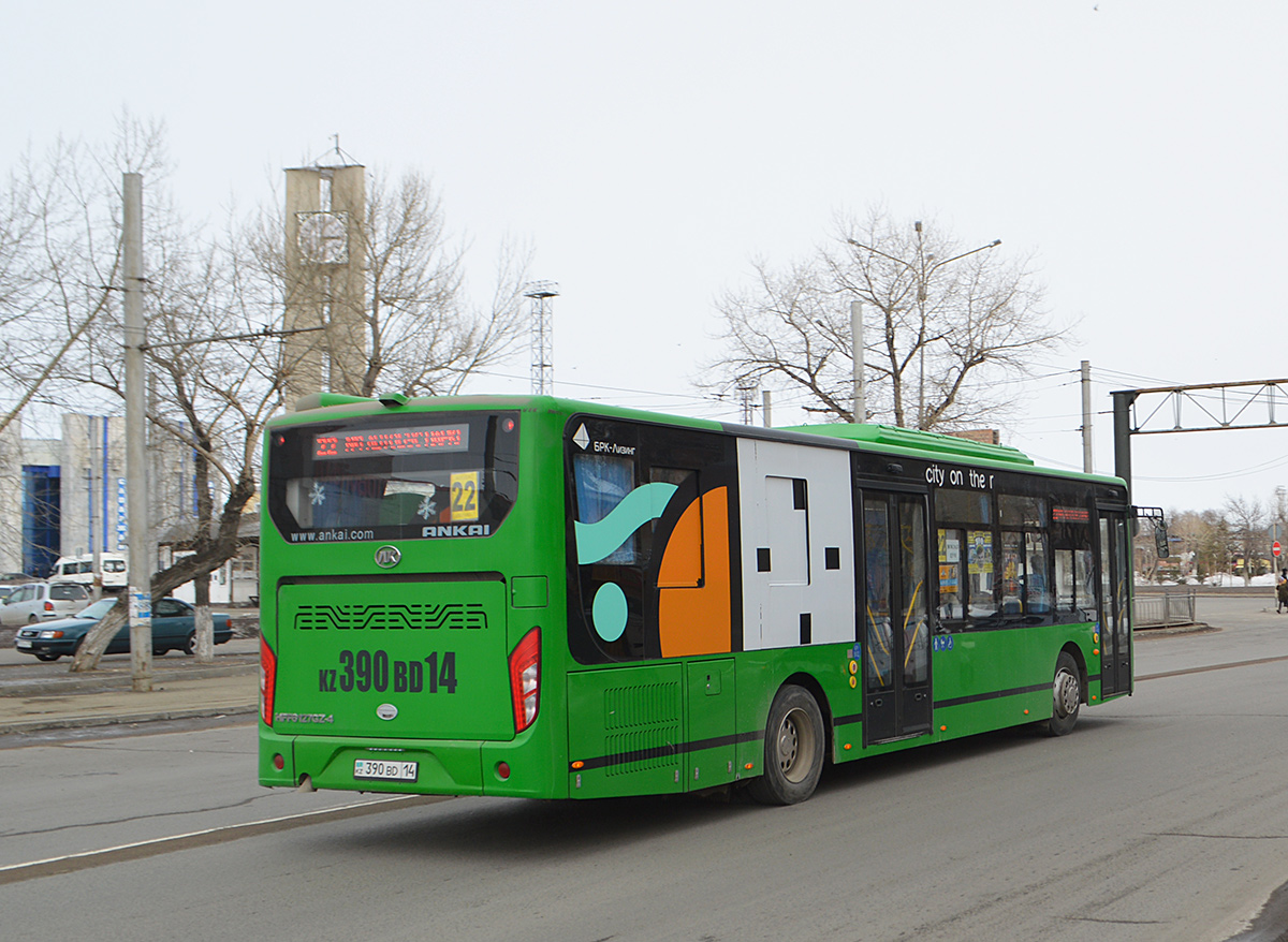 Павлодарская область, Ankai HFF6127GZ-4 (СарыаркаАвтоПром) № 390 BD 14