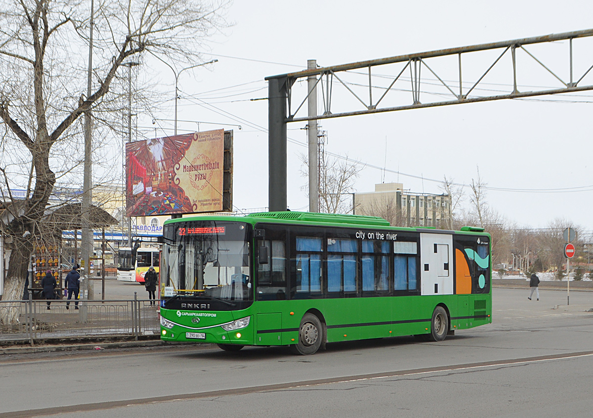 Павлодарская область, Ankai HFF6127GZ-4 (СарыаркаАвтоПром) № 390 BD 14