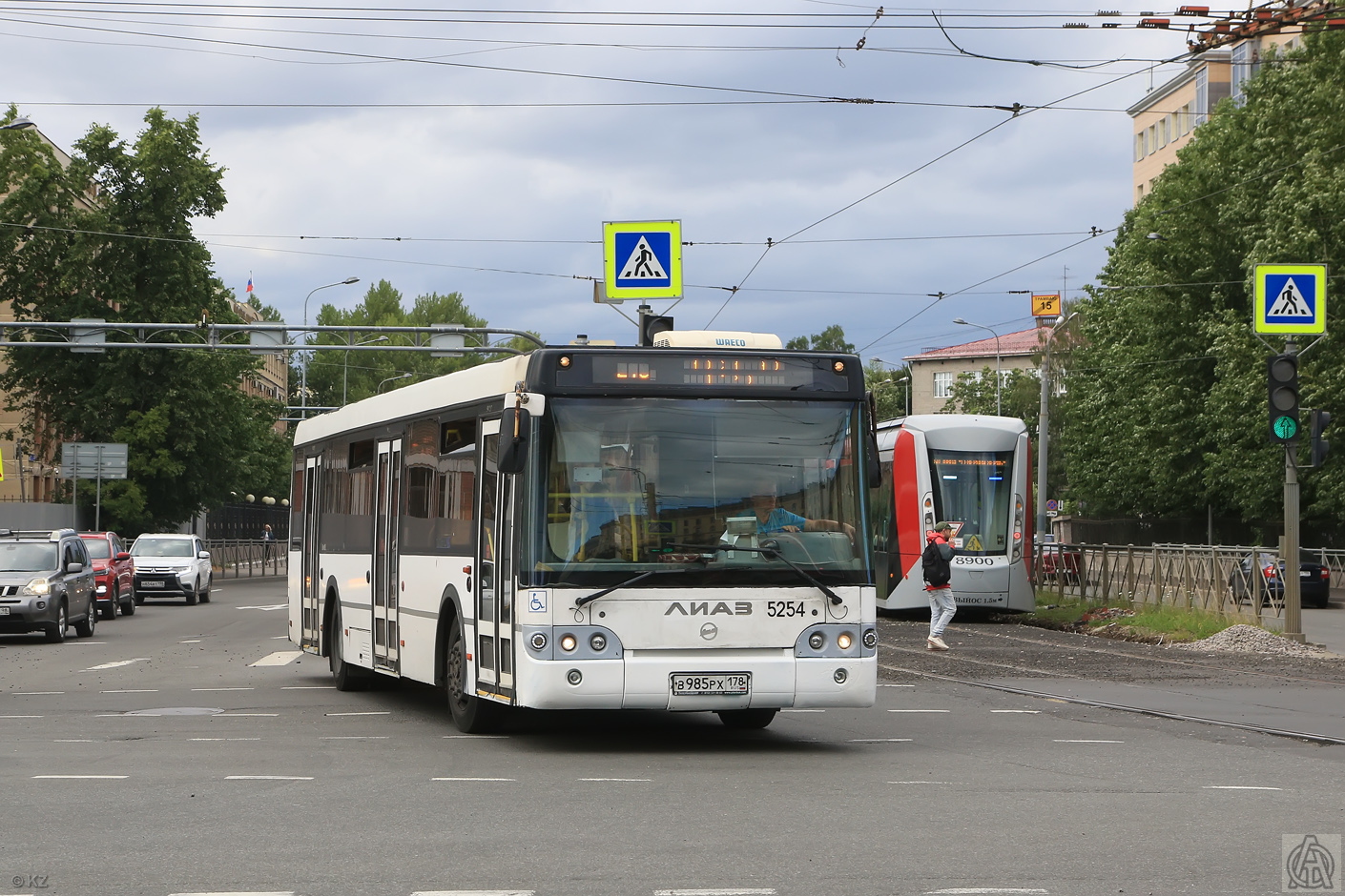 Санкт-Петербург, ЛиАЗ-5292.60 № 5254