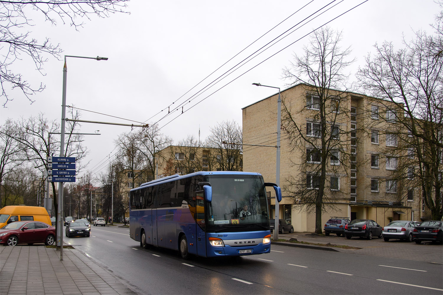 Литва, Setra S415GT-HD № KFF 887