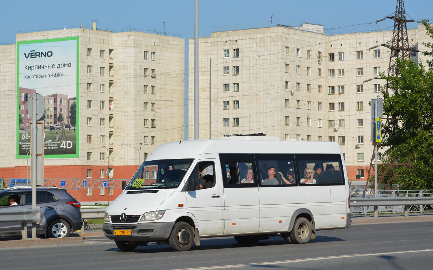 Тюменская область, Луидор-223237 (MB Sprinter Classic) № АО 080 72