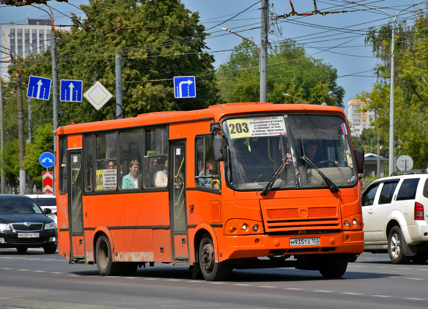 Нижегородская область, ПАЗ-320412-05 № М 935 ТА 152