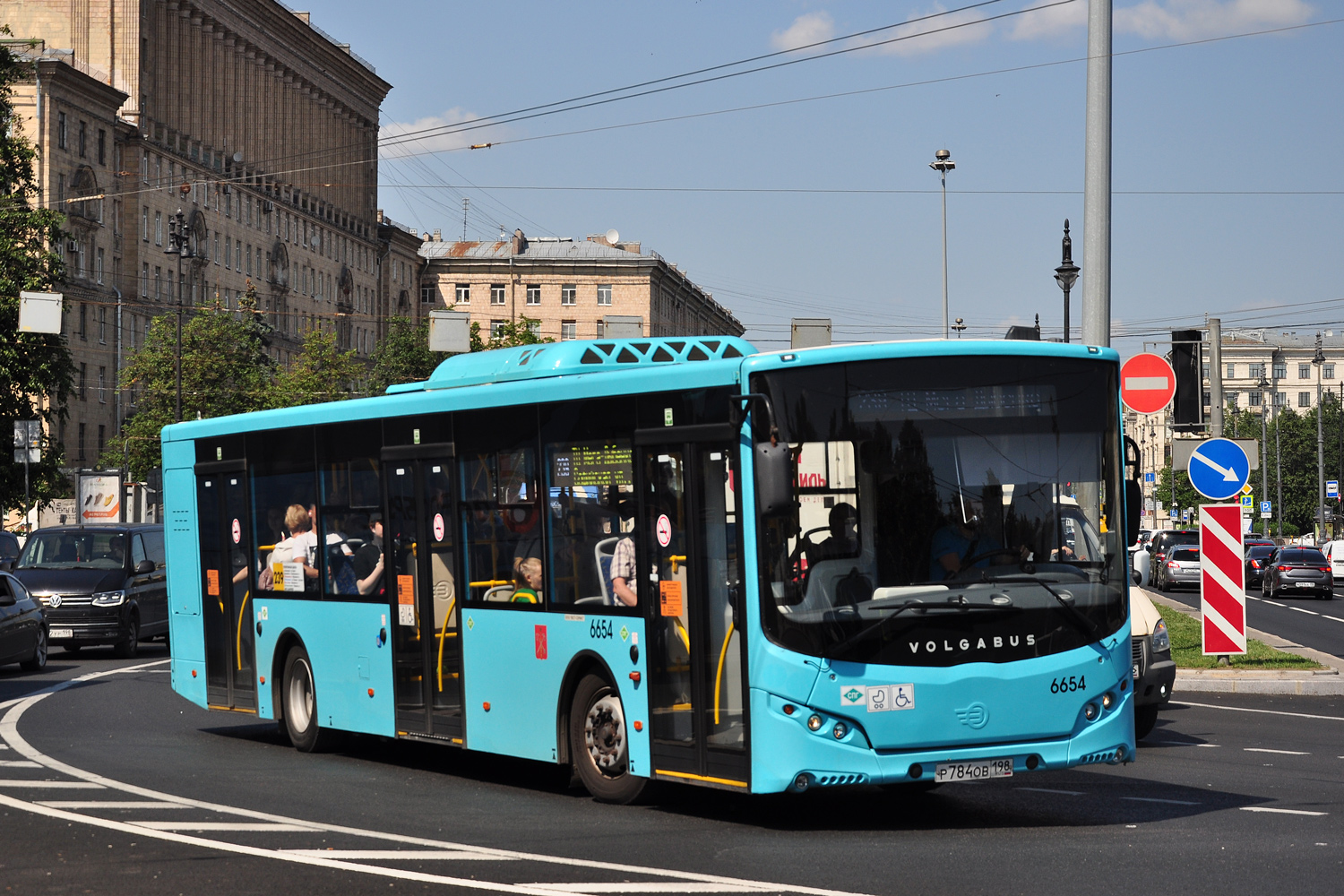 Санкт-Петербург, Volgabus-5270.G4 (LNG) № 6654