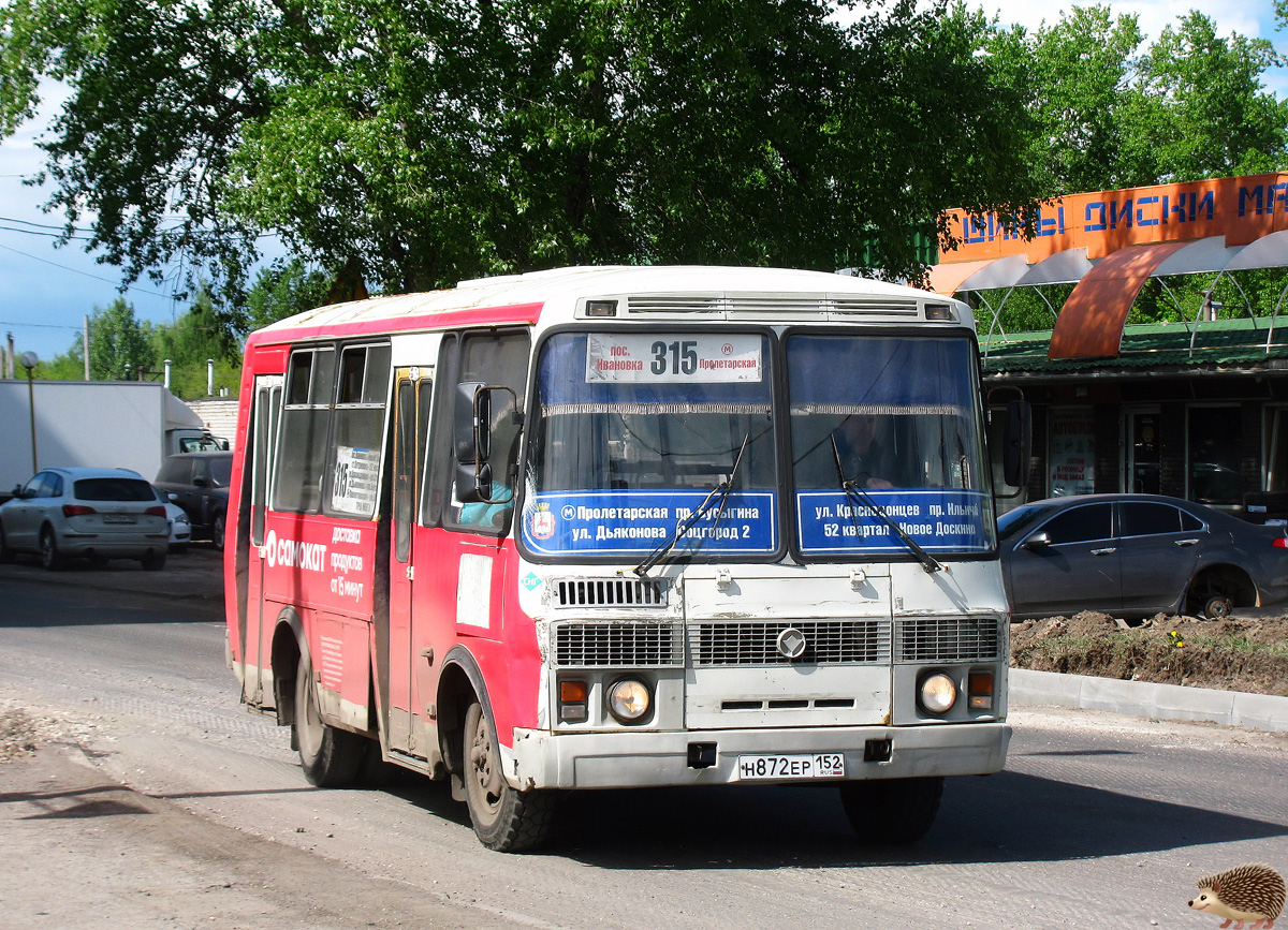 Нижегородская область, ПАЗ-32054 № Н 872 ЕР 152