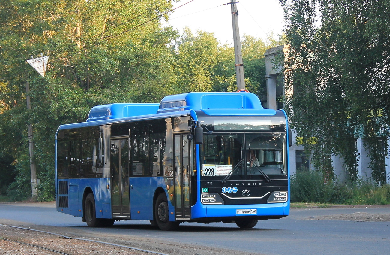 Кемеровская область - Кузбасс, Yutong ZK6116HG № 33