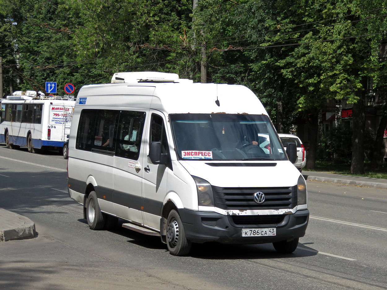 Кировская область, Луидор-223700 (Volkswagen Crafter) № К 786 СА 43