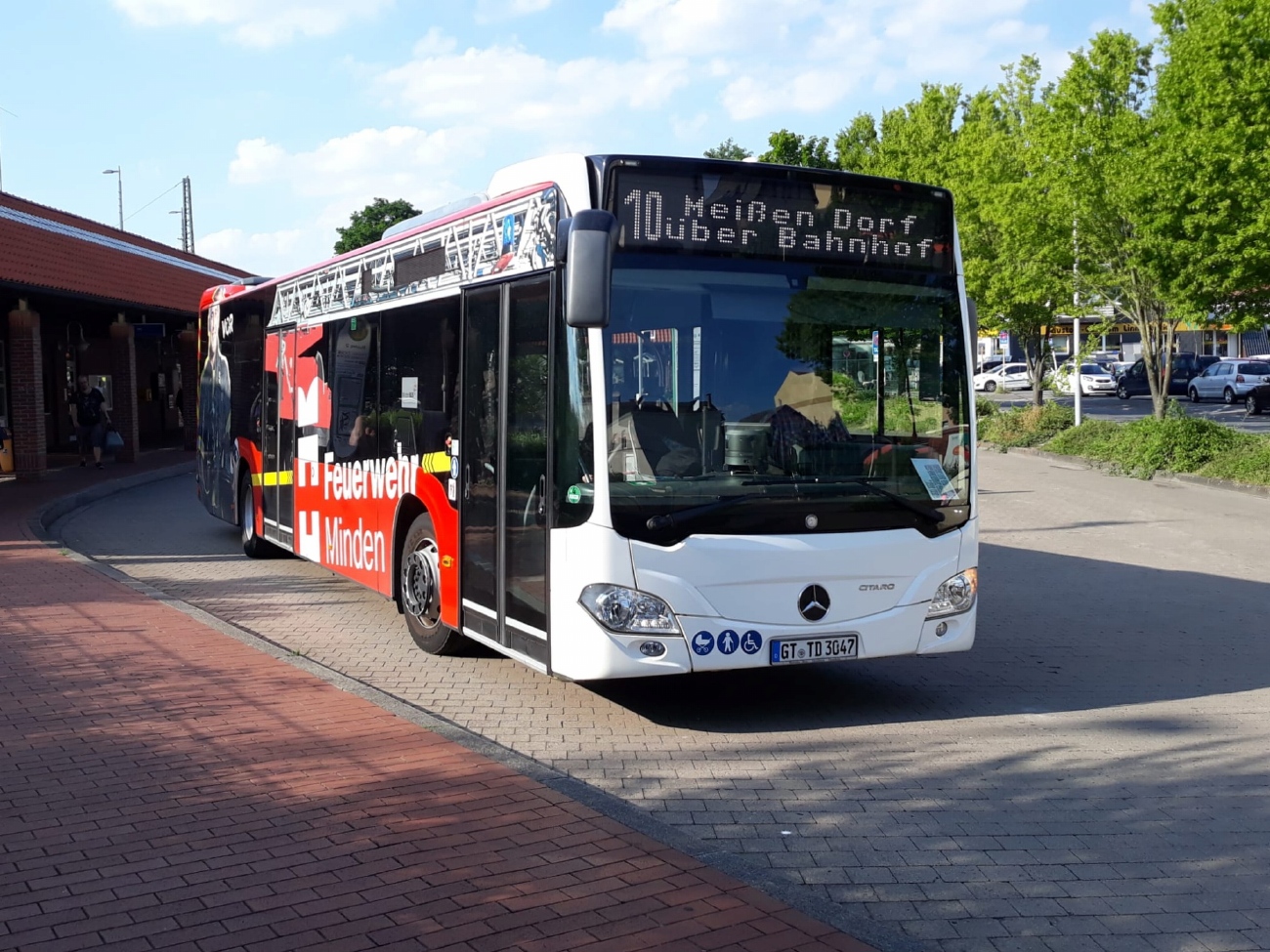 Северный Рейн-Вестфалия, Mercedes-Benz Citaro C2 hybrid № GT-TD 3047