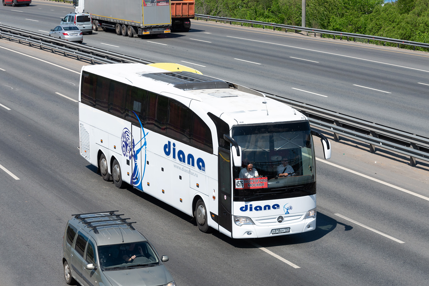 Волгоградская область, Mercedes-Benz Travego II L SHD 17SHD № А 818 ОУ 134