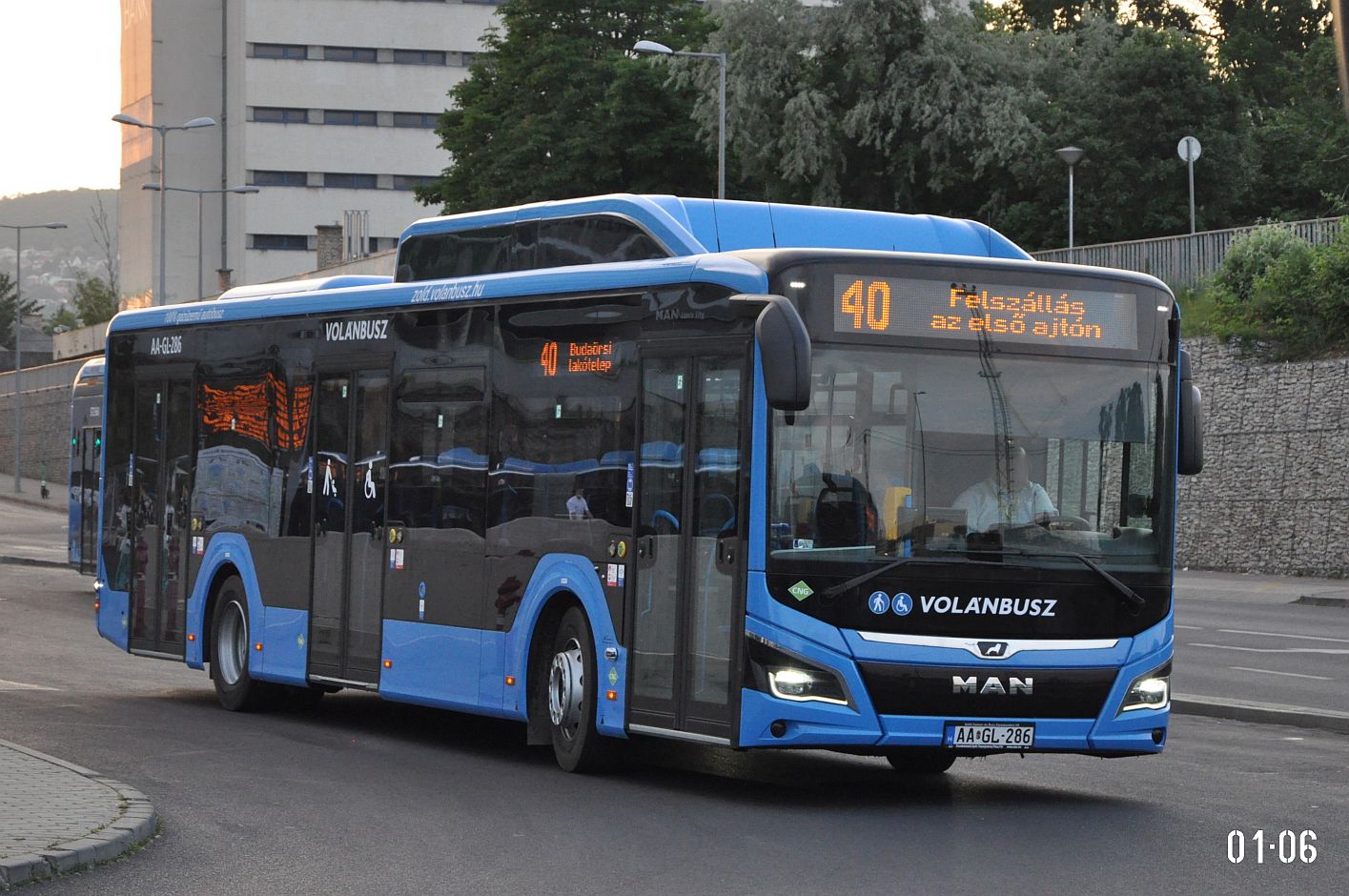 Венгрия, MAN 12C Lion's City 12 G NL320 № AA GL-286