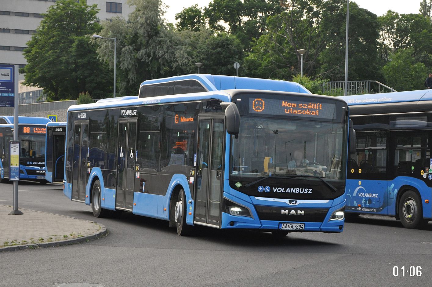 Ungārija, MAN 12C Lion's City 12 G NL320 № AA GL-294