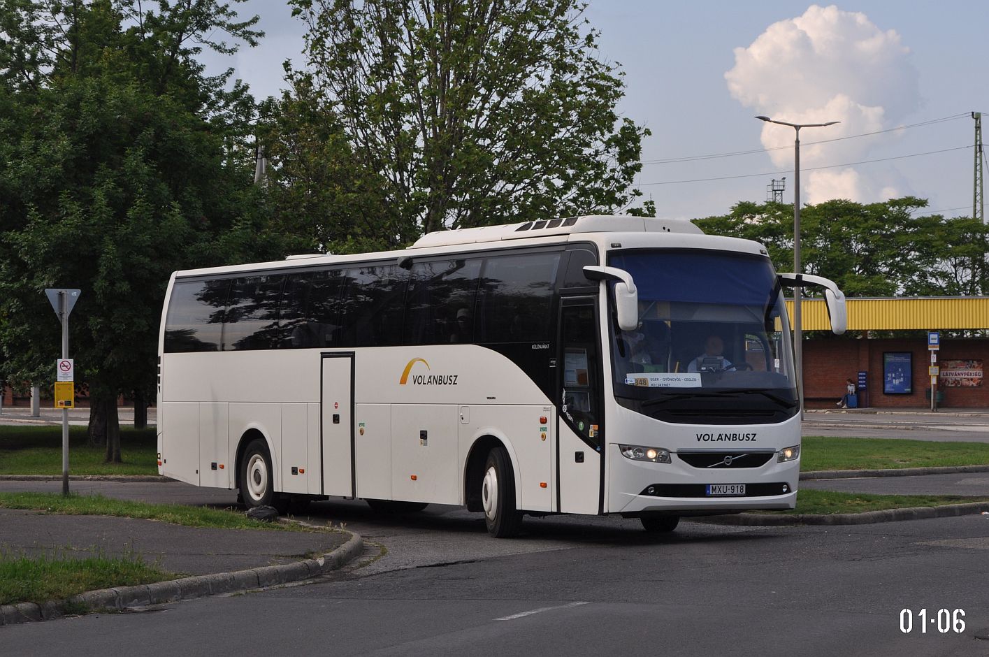 Венгрия, Volvo 9700H UG № MXU-918